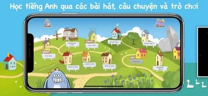 Học từ vựng tiếng Anh thông qua game với ứng dụng LearningEnglish Kid: Playtime. (Ảnh: sưu tầm internet)