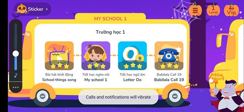 Hỗ trợ bé học tiếng Anh với nhiều chủ đề thú vị. (ảnh: Sưu tầm internet)