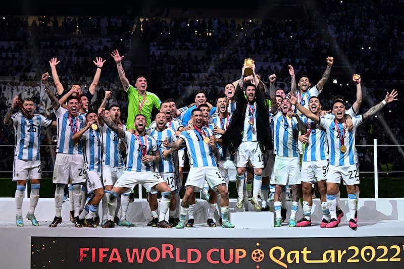Argentina vô địch World Cup 2022. (Ảnh: Sưu tầm Internet)