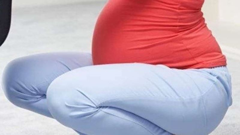 Không ngồi xổm khi mang thai. (Ảnh: Internet)