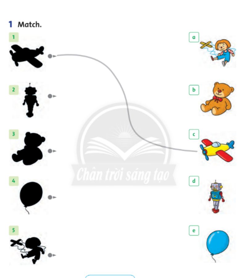 Bài tập lesson 1. (Ảnh: Chụp màn hình SGK)