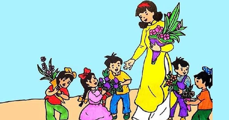 Các đoạn văn mẫu về ngày Nhà giáo 20/11. (Ảnh: Internet)