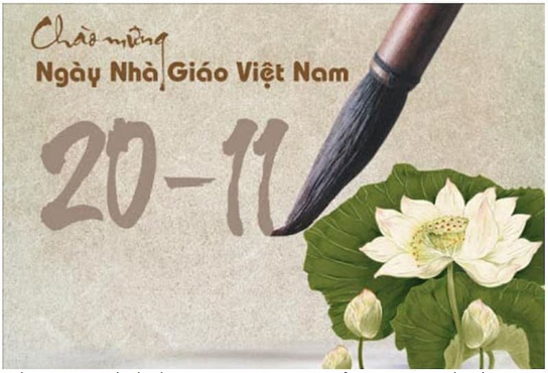 Bài viết về ngày Nhà giáo số 5. (Ảnh: Internet)