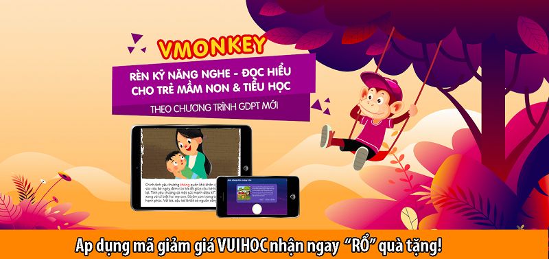 Rèn luyện mọi kỹ năng học chữ cho trẻ tại Vmonkey. (Ảnh: Monkey)