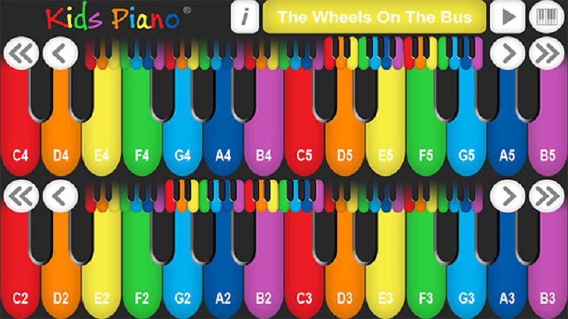 Kết hợp học chữ với âm nhạc cùng Piano Kids. (Ảnh: Piano Kids)