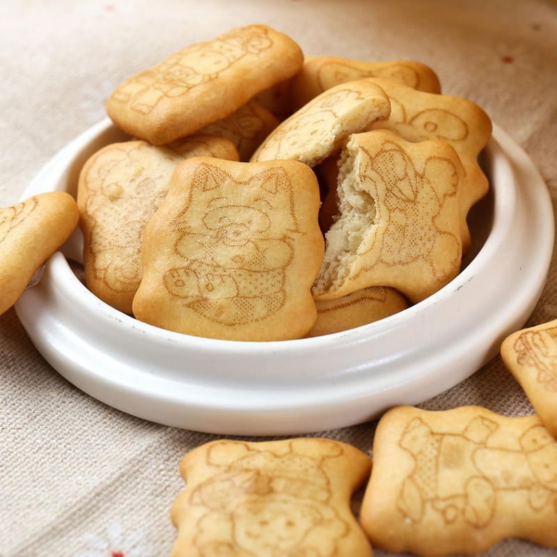 Bánh ăn dặm Matsunaga cho bé 6 tháng ăn dặm. (Ảnh: Sưu tầm Internet)