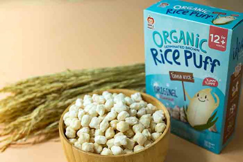 Bánh mầm gạo lứt Organic. (Ảnh: Sưu tầm Internet)