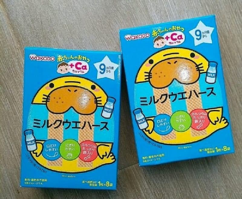 Bánh ăn dặm Wakodo. (Ảnh: sưu tầm internet)