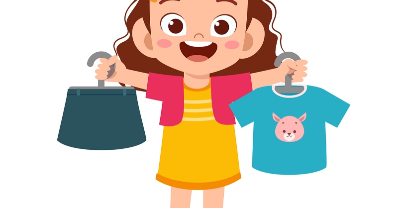 Chọn đúng size quần áo, giày dép cho trẻ rất quan trọng. (Ảnh: Sưu tầm internet)