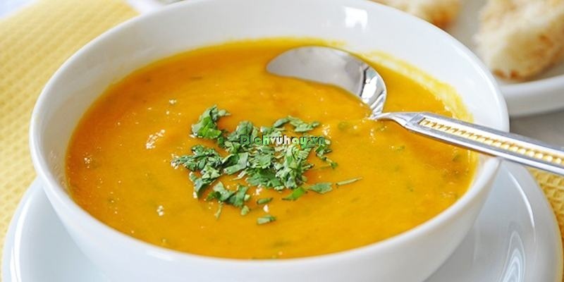 Món cà rốt thịt băm. (Ảnh: Bachhoaxanh.com)