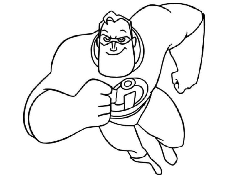 Tranh tô màu hoạt hình yêu thích của rất nhiều bé trai. (Ảnh: Sưu tầm Internet)