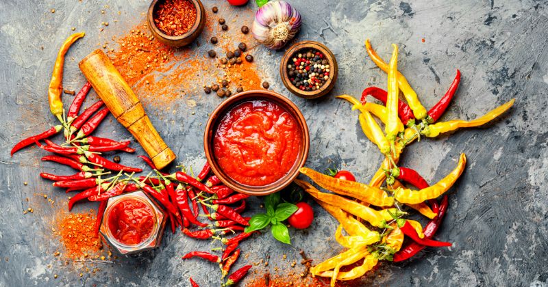 Ăn đồ cay nóng khiến mẹ đi ngoài bị đau rát  (Ảnh: Sưu tầm Internet)