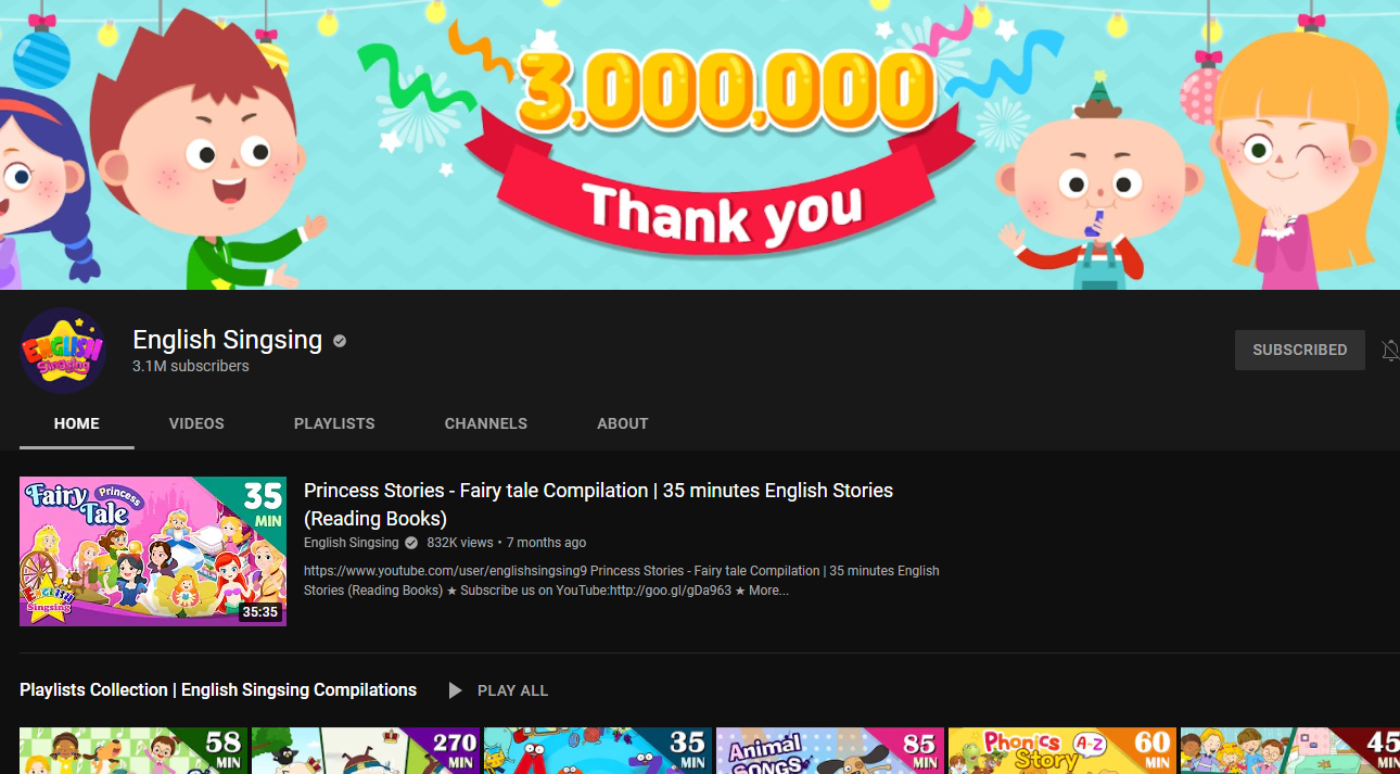 English Singsing. (Ảnh: Sưu tầm Internet)