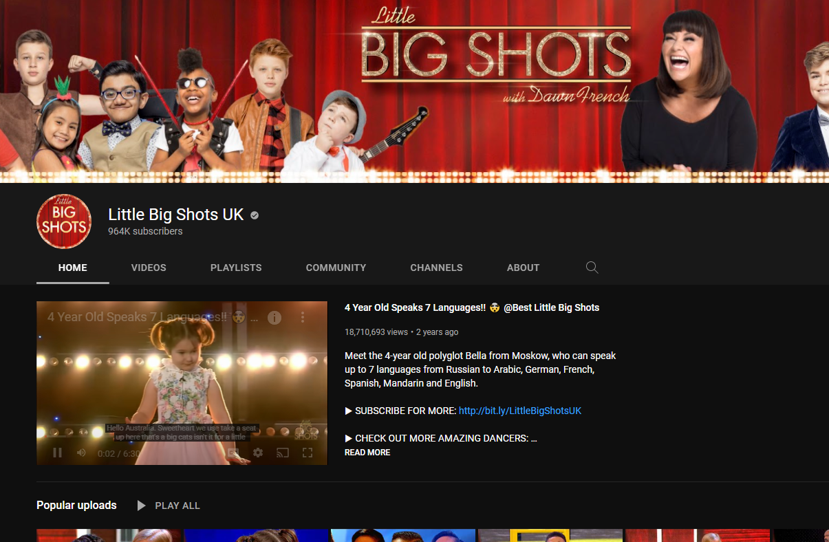 Little Big Shots. (Ảnh: Sưu tầm Internet)