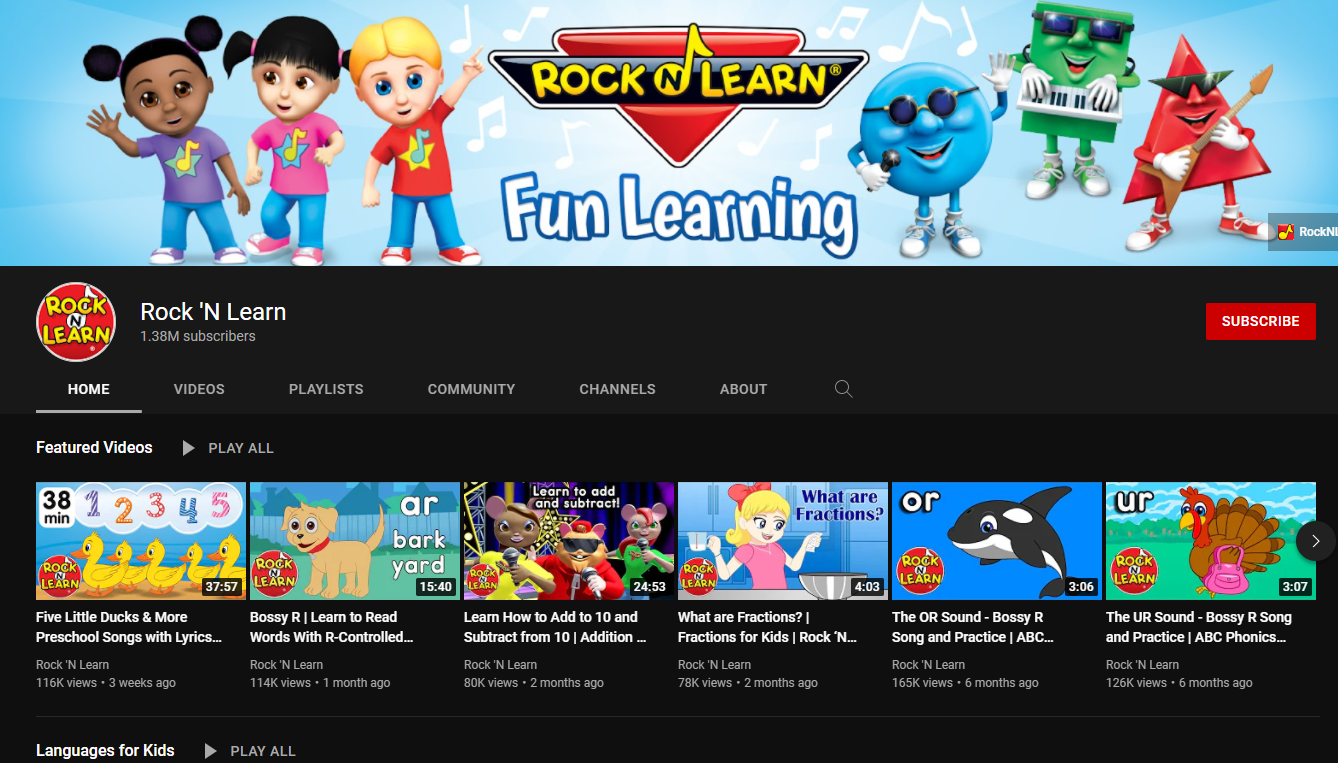 Rock 'N Learn. (Ảnh: Sưu tầm Internet)