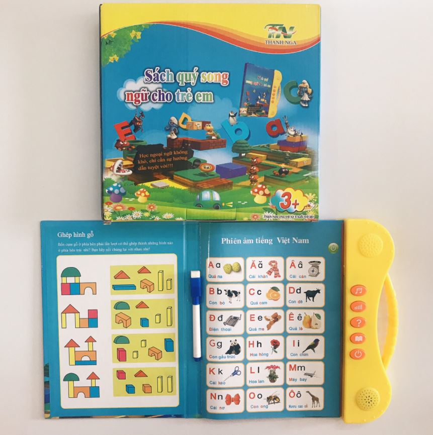 Tìm ra bộ đồ chơi tiếng Anh phù hợp giúp con thêm hào hứng khi chơi và học. (Ảnh: Sưu tầm Internet) 