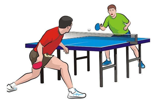 Bóng bàn là bộ môn được chơi phổ biến hiện nay. (Ảnh: Sưu tầm internet)
