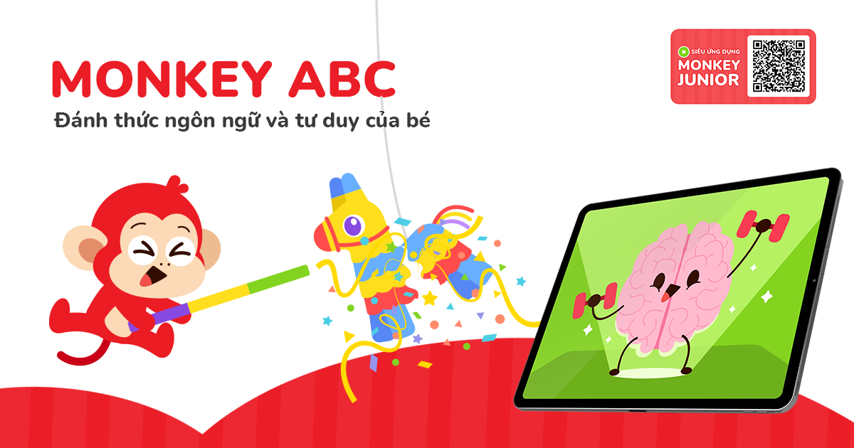 Monkey ABC - Học từ vựng 6 ngôn ngữ cho rẻ từ 0-6 tuổi. (Ảnh: Monkey)