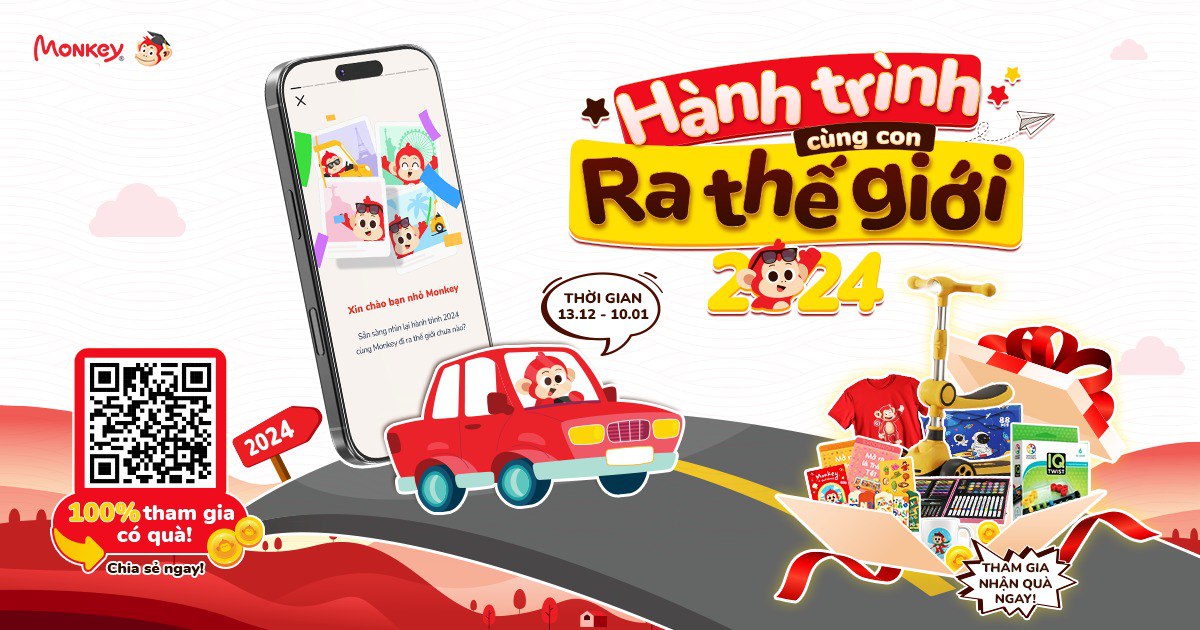 Chương trình “Hành trình con cùng con ra thế giới 2024”