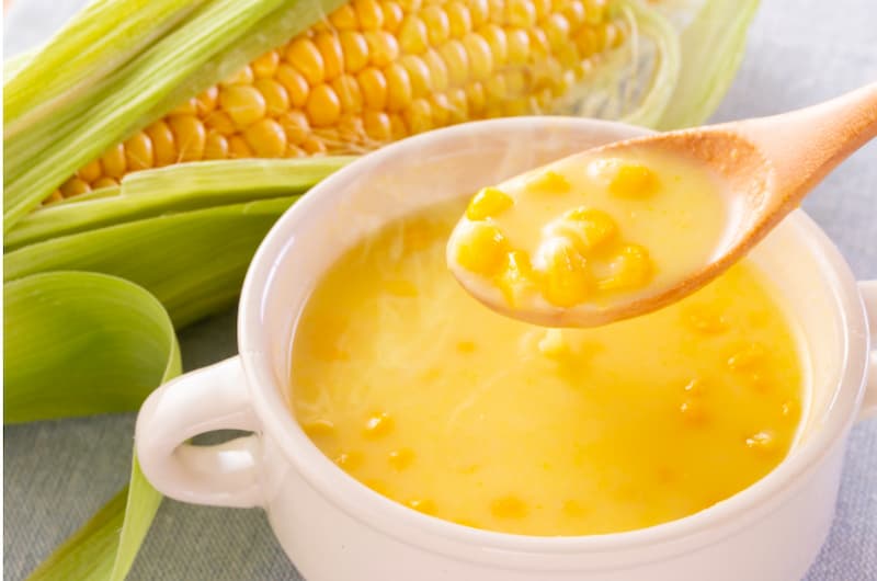 Súp bột ngô ngọt. (Ảnh: Sưu tầm Internet)