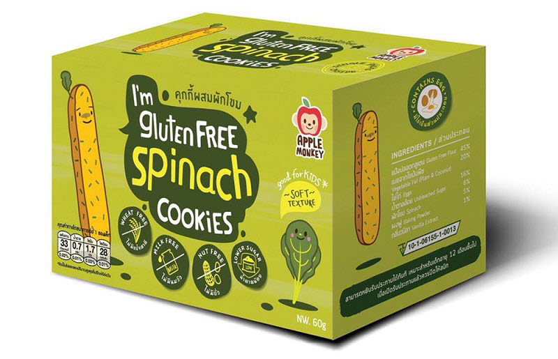 Bánh ngón tay gluten free vị chocolate và nho khô. (Ảnh: Sưu tầm Internet)