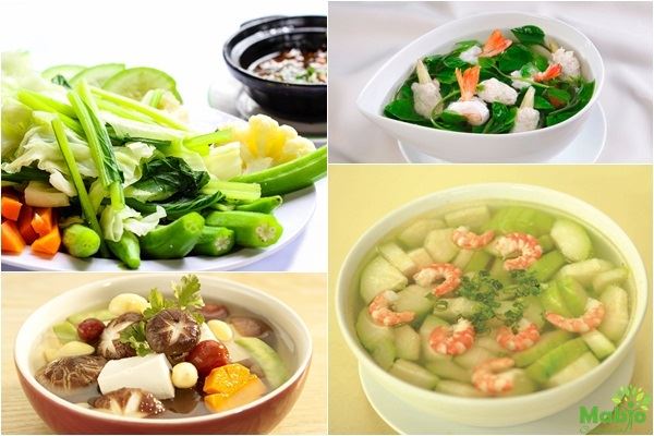 Sau sinh mẹ bỉm nên bổ sung đa dạng thực phẩm dinh dưỡng. (Ảnh: Sưu tầm internet)