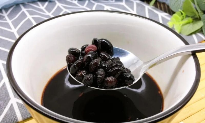Đậu đen ngâm giấm. (Ảnh: Nguồn Internet)