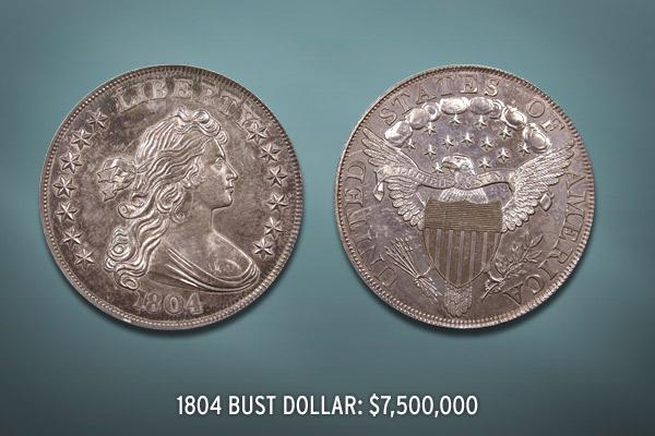 Đồng Bust Dollar. (Ảnh: Sưu tầm internet)