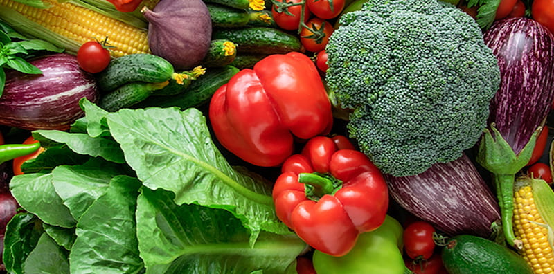 Có tới 200 loại rau củ rất giàu protein chưa bão hòa. (Ảnh: Sưu tầm Internet)