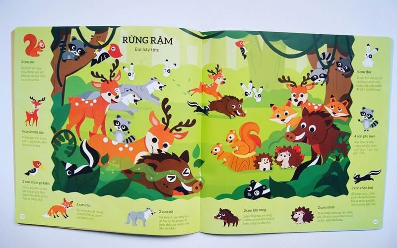 Trò chơi ghi nhớ các chi tiết trong hình. (Ảnh: Internet)