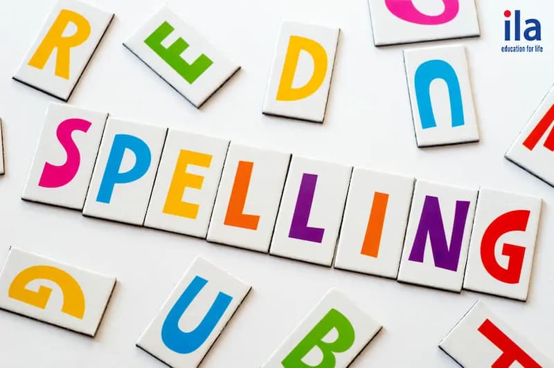 Trò chơi Spell colors (Đánh vần màu sắc). (Ảnh: Internet)