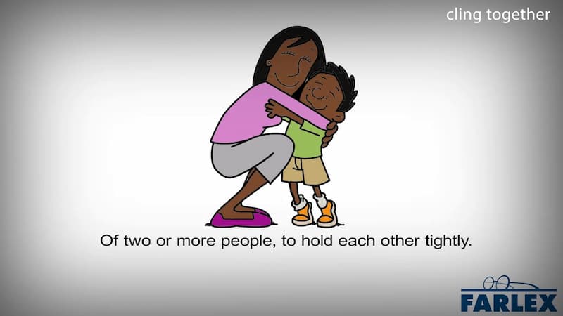 Ý nghĩa của từ Cling trong tiếng anh. (Ảnh: Internet)