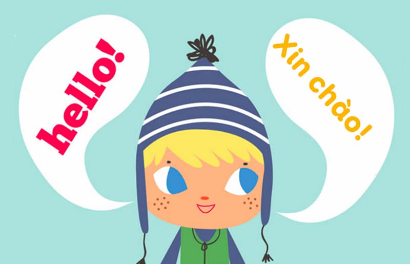 Không cho bé xem đồng thời nhiều ngôn ngữ khác nhau. (Ảnh: Internet)