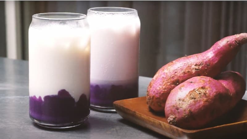 Làm bánh khoai lang. (Ảnh: sưu tầm internet)