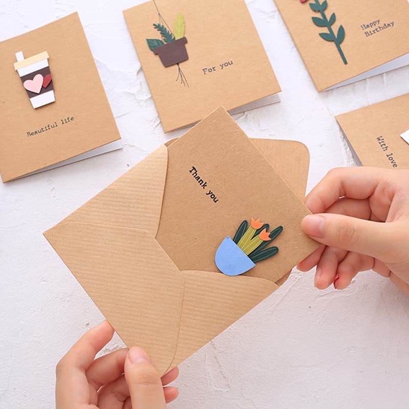 Bìa cứng làm thiệp. (Ảnh: Sưu tầm Internet)