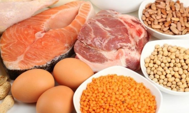 Các loại thực phẩm giàu protein. (Ảnh: Sưu tầm Internet)