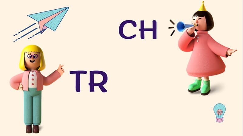 Việc phát âm chữ ch cần phân biệt với tr. (Ảnh: Sưu tầm internet)