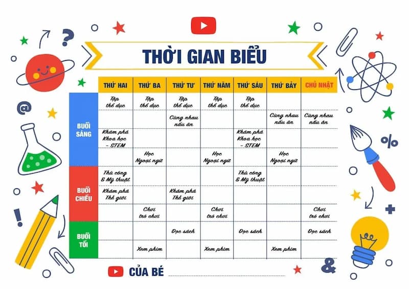 Xây dựng lịch trình học tập cá nhân hóa. (Ảnh: Internet)