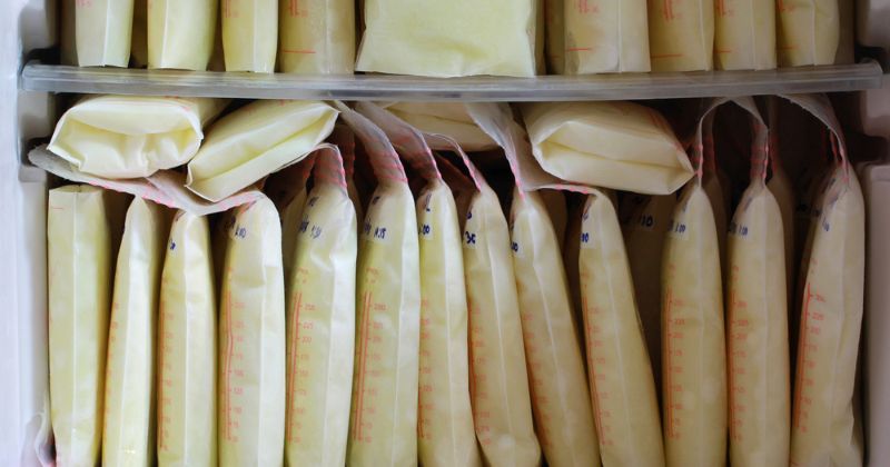 Sữa mẹ rã đông chỉ nên sử dụng trong vòng 1 tiếng. (Ảnh: Sưu tầm Internet)