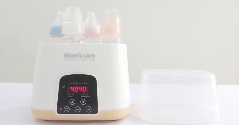 Sử dụng máy hâm sữa giúp rã đông nhanh chóng. (Ảnh: Sưu tầm Internet)