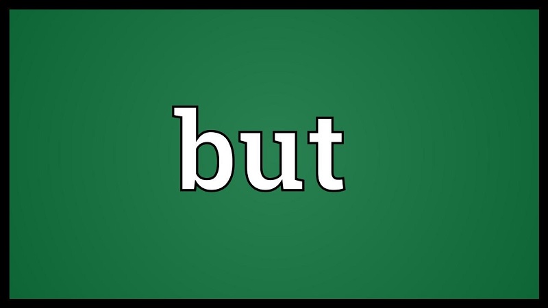 Cách sử dụng "but" trong tiếng Anh. (Ảnh: Sưu tầm internet)
