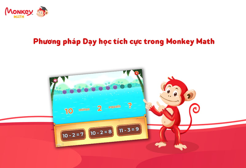 Dạy bé học toán theo phương pháp tích cực với Monkey Math. (Ảnh: Monkey)