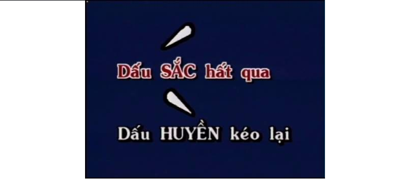 Sử dụng hình ảnh màu sắc để dạy bé học dấu. (Ảnh: Sưu tầm internet)