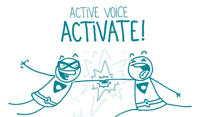 Active Voice (câu chủ động) là cấu trúc câu mà trong đó chủ ngữ thực hiện hành động đối với đối tượng. (ảnh: Sưu tầm internet)