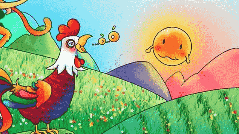 Câu chuyện “Tại sao gà trống biết gáy?”. (Ảnh: Sưu tầm Internet)