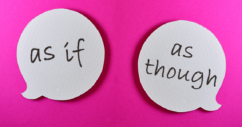 Tr&aacute;nh nhầm lẫn c&aacute;ch d&ugrave;ng as if v&agrave; as though (Ảnh: Sưu tầm internet)