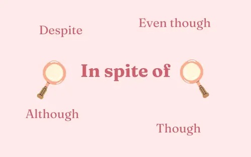 Cần tr&aacute;nh nhầm lẫn in spite of cấu tr&uacute;c với c&aacute;c dạng từ kh&aacute;c (Ảnh: Sưu tầm internet)