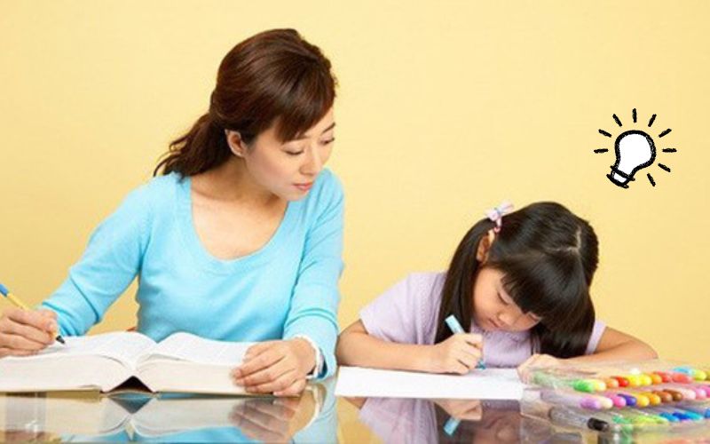 Sự đồng hành của cha mẹ sẽ giúp trẻ rèn luyện tư duy hiệu quả hơn (Nguồn:Sưu tầm internet)