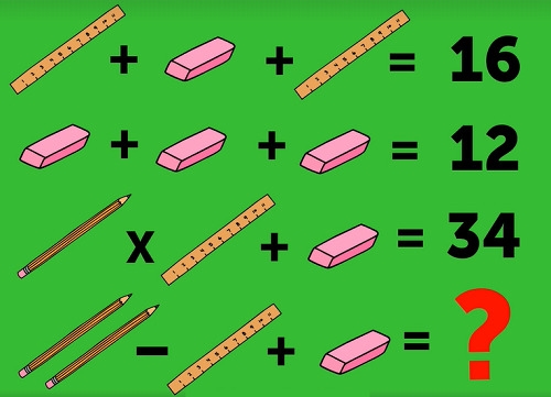 Câu đố suy luận logic (Nguồn: Sưu tầm internet)