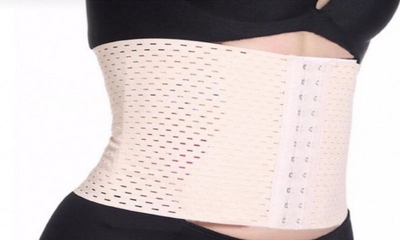 Nịt bụng giúp định hình cơ bụng. (Ảnh: Nguồn Internet)